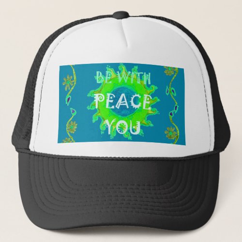 Create Your Own Shalom Peace Be With You Always Trucker Hat