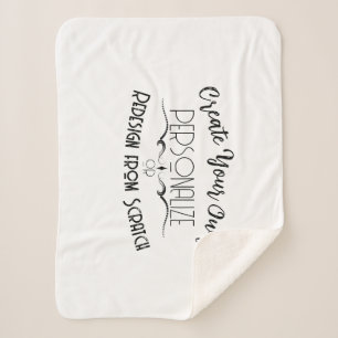 Create Your Own Sherpa Blanket