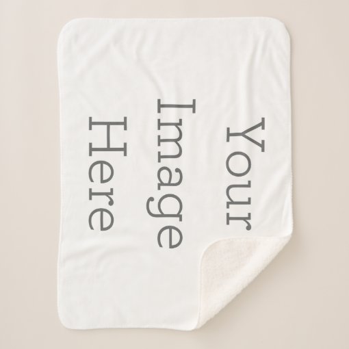 Create Your Own Sherpa Blanket Zazzle