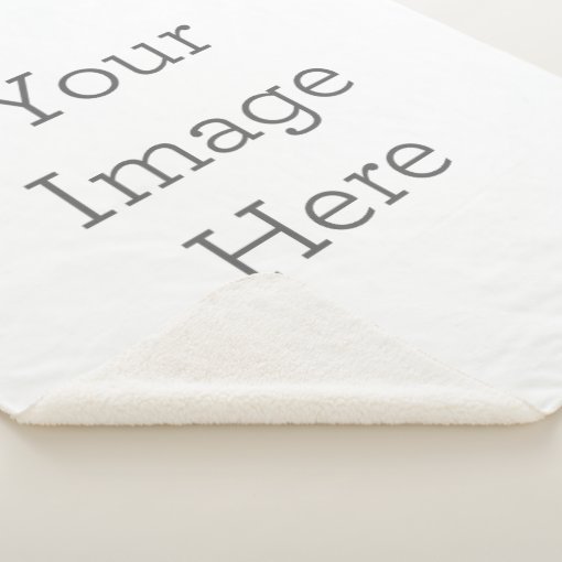Create Your Own Sherpa Fleece Blanket Zazzle