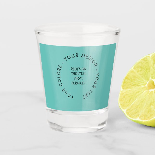 Create Your Own Shot Glass (Front)