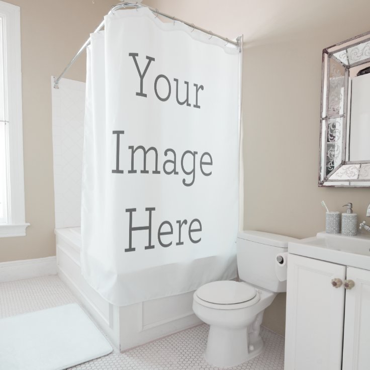 Create Your Own Shower Curtain Zazzle