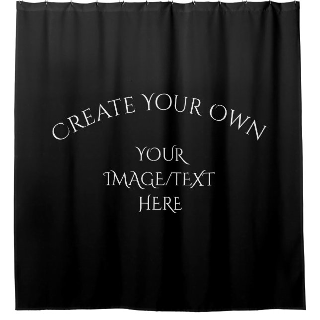 Create Your Own Shower Curtain (Front)