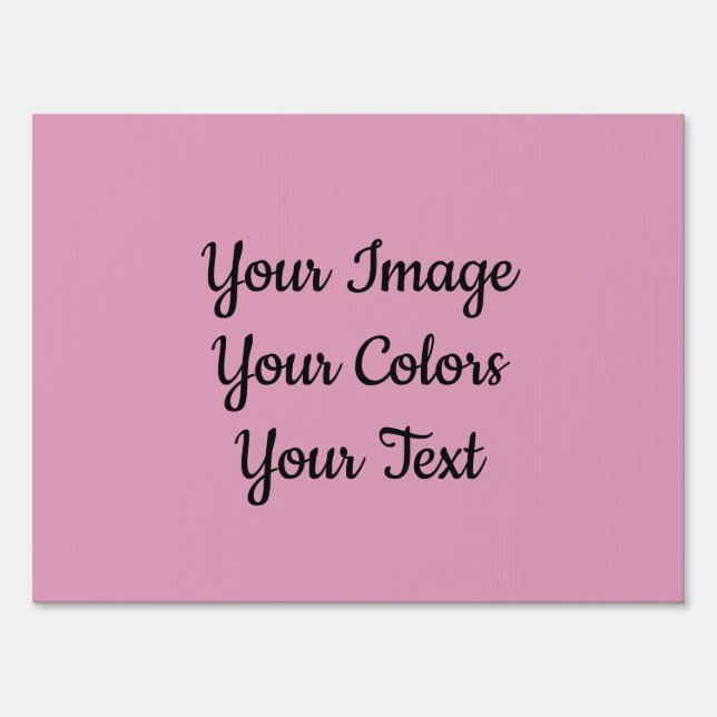 Create Your Own Sign (Front)