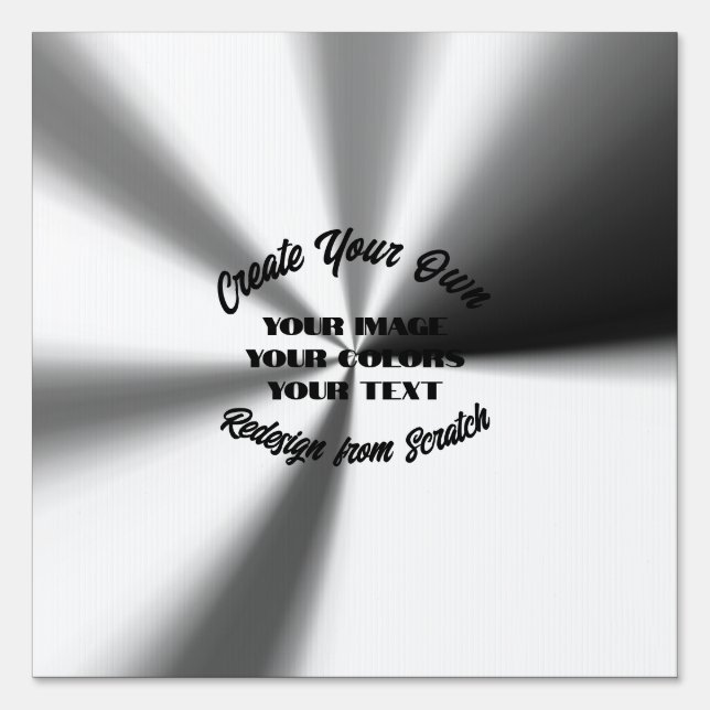 Create Your Own Sign (Front)