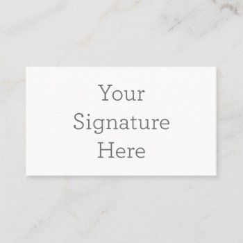 Create Your Own Signature Business Card by zazzle_templates at Zazzle