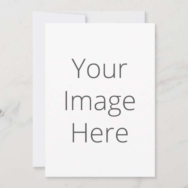 Create Your Own Signature Matte 5" x 7" Invitation (Front)