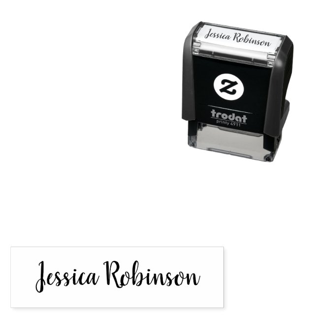 Create Your Own Signature Personalized  Self-inking Stamp (In Situ)