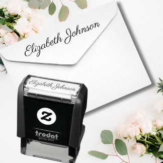 Create Your Own Signature Personalized Self-inking Stamp