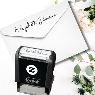 Create Your Own Signature Personalized Self-inking Stamp