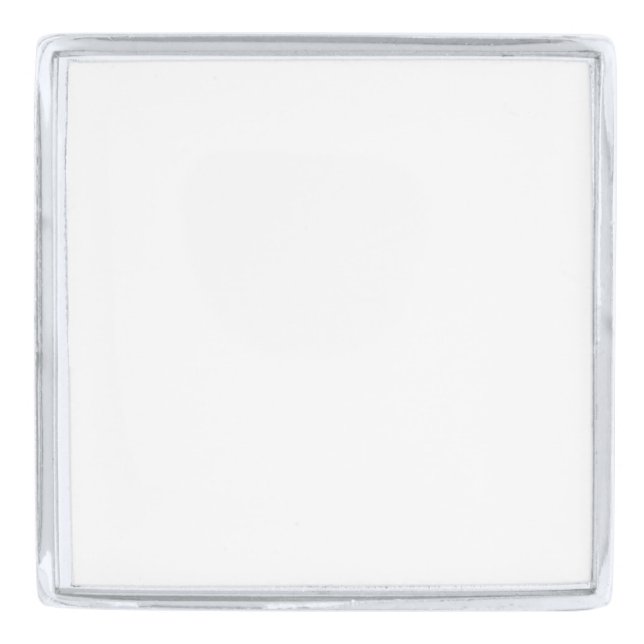   Create your own Silver Finish Lapel Pin (Front)