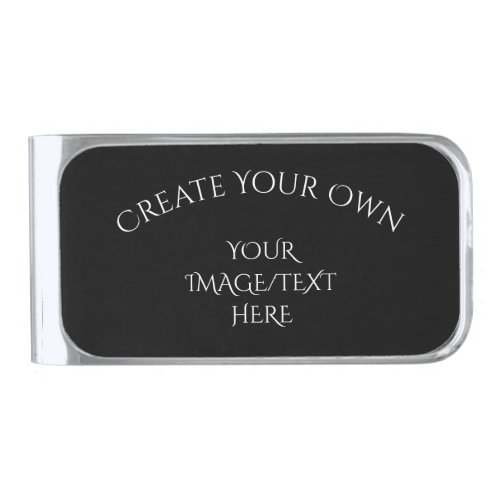 Create Your Own Silver Finish Money Clip