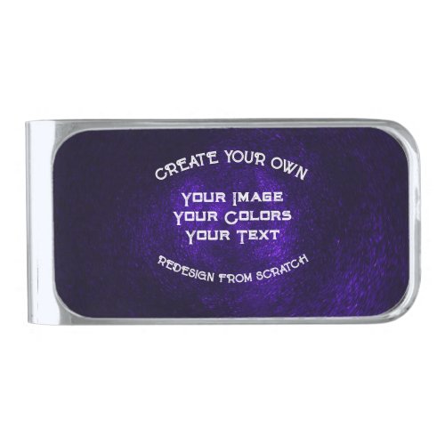 Create Your Own Silver Finish Money Clip