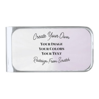 Create Your Own Silver Finish Money Clip