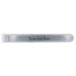 Create Your Own Silver Finish Tie Bar at Zazzle