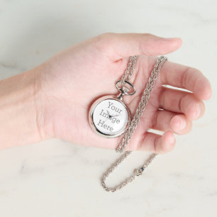 Create Your Own Silver Necklace Watch
