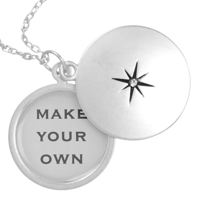 Create Your Own Silver Plated Necklace (Front)
