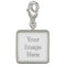 Create Your Own Silver Plated Round Charm