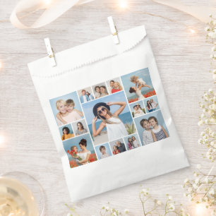 Create Your Own Simple 15 Photo Collage  Favor Bag