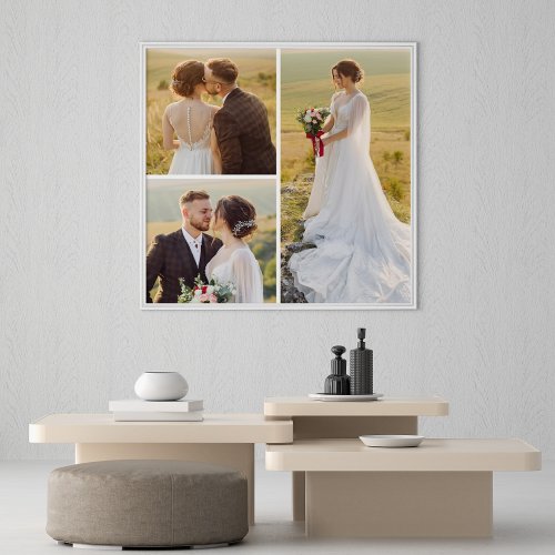 Create Your Own Simple 3 Photo Collage Poster