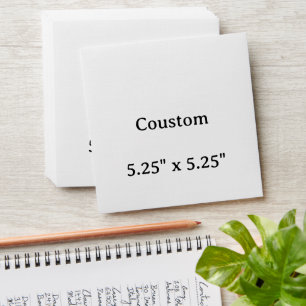 create your own simple 5.25" x 5.25" Envelope