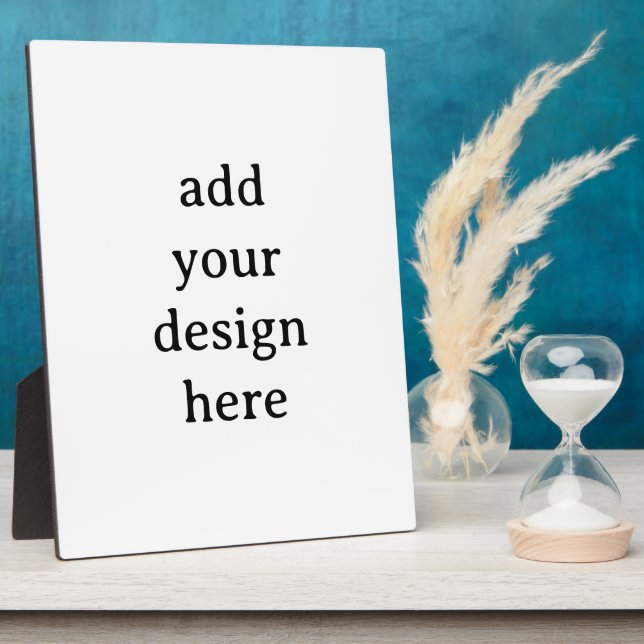 Create Your Own Simple 8''x10'' UV Resistant Easel Plaque (Side)