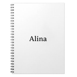 Create Your Own Simple Brand 6.5" x 8.75" Classic Notebook