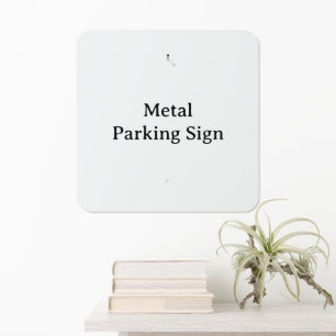 Create Your Own Simple Brand Promotion 18" x 18" Metal Sign