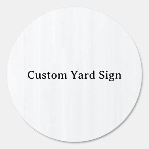 Create Your Own Simple Brand Promotion 18" x 18" Sign