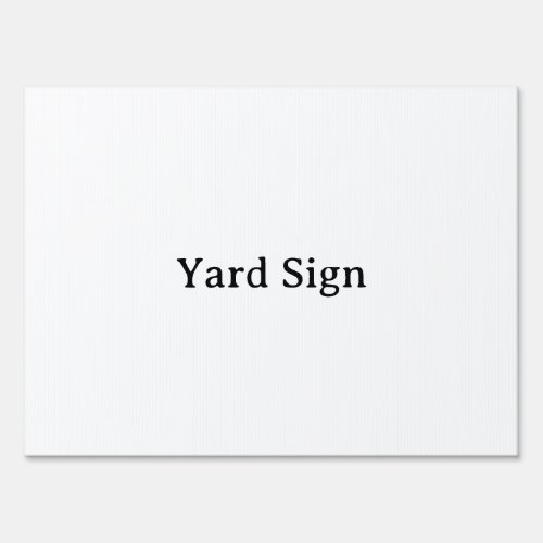 Create Your Own Simple Brand Promotion 18" x 24" Sign