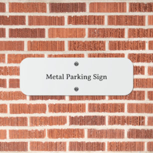 Create Your Own Simple Brand Promotion 18" x 6" Metal Sign
