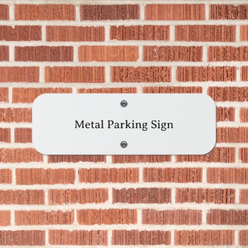 Create Your Own Simple Brand Promotion 18" x 6"  Metal Sign