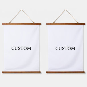 Create Your Own Simple Brand Promotion 26"x36" Hanging Tapestry