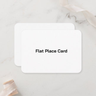 Create Your Own Simple Brand Promotion 3.5" x 2.5" Place Card