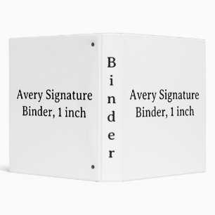 Create Your Own Simple Brand Promotion 3 Ring Binder