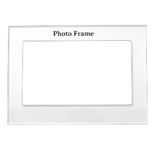 Create Your Own Simple Brand Promotion 5" x 7" Magnetic Frame