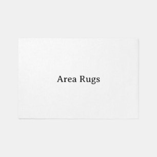 Create Your Own Simple Brand Promotion 6' x 4' Rug