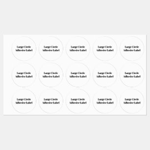 Create Your Own Simple Brand Promotion Adhesive Labels