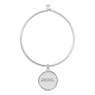 Create Your Own Simple Brand Promotion Bangle Bracelet