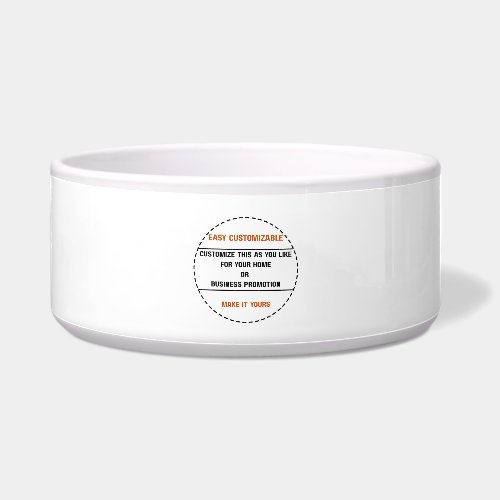 Create Your Own Simple Brand Promotion Bowl