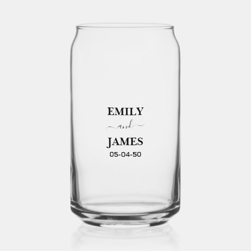 Create Your Own Simple Brand Promotion Can Glass