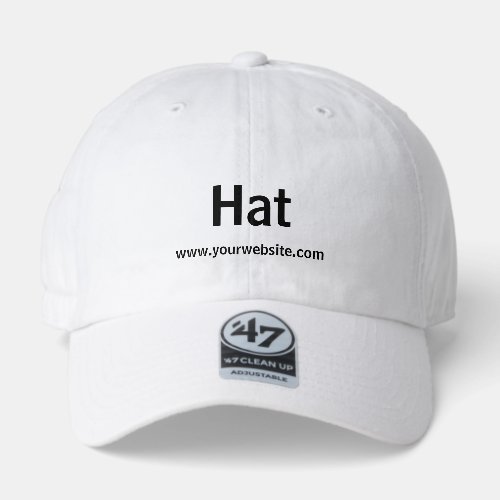 Create Your Own Simple Brand Promotion Classic  47 Brand Hat