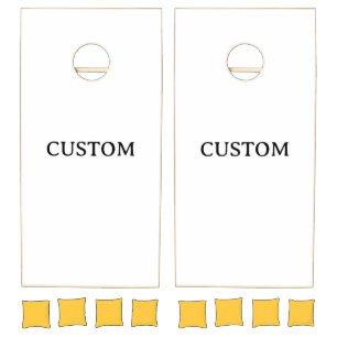 Create Your Own Simple Brand Promotion Cornhole Set