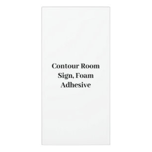 Create Your Own Simple Brand Promotion Door Sign