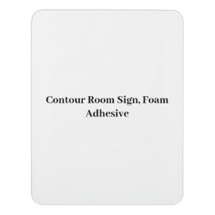 Create Your Own Simple Brand Promotion Door Sign