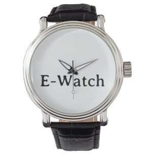 Create Your Own Simple Brand Promotion eWatch Watch