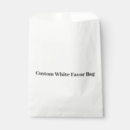 Create Your Own Simple Brand Promotion Favor Bag