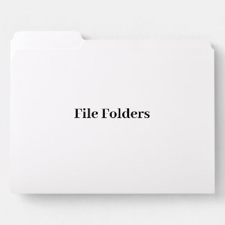 Create Your Own Simple Brand Promotion File Folder