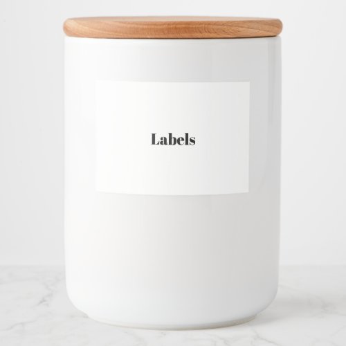 Create Your Own Simple Brand Promotion Food Label
