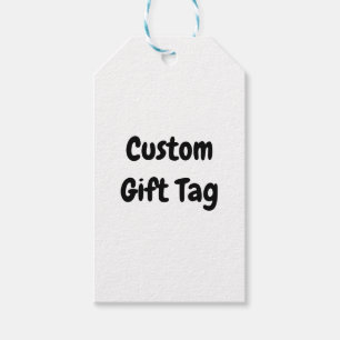 Create Your Own Simple Brand Promotion  Gift Tags